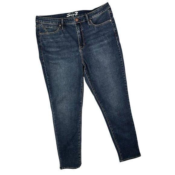 Seven 7 Denim - Seven7 Women’s Size‎ 16 High Rise Skinny Denim Jeans